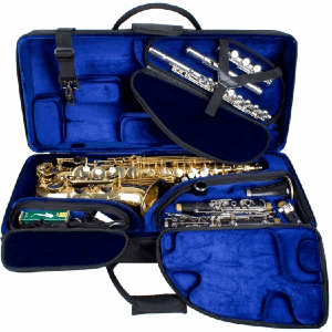 Trippeletui altsaksofon, klarinett & fløyte PROTEC TRIPAC