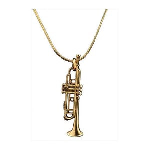 Harmony Trumpet Gold Necklace