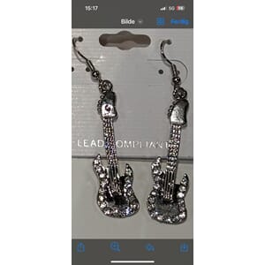 Øredobber med gitar