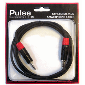 Pulse Cable 1,5M 1/8 Stereo Jack-1/8 Stereo Jack