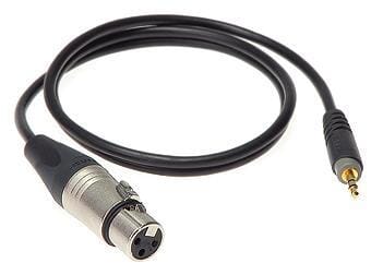 AU-MF0150 Klotz kabel XLR hun til Stereo minijack 1,5 m.jpg