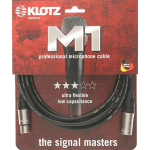 Klotz M1 Prime mic cable XLR / XLR 5m