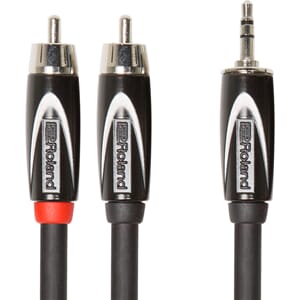 Roland Interconnect kabel 3m, 3.5mm TRS-DUAL RCA