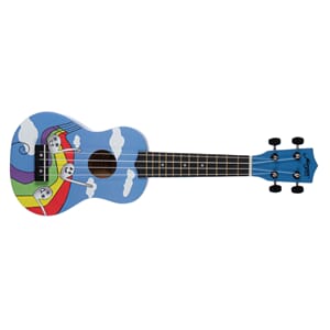 Morgan Ukulele Regnbue/Fugl