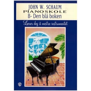 Schaum Pianoskole B, Den blå boken