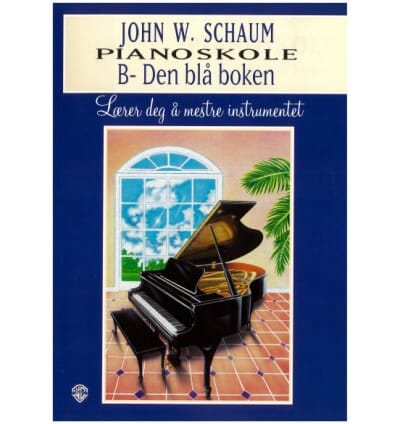 9790261709224 Schaum Pianoskole B, Den blå boken.jpg