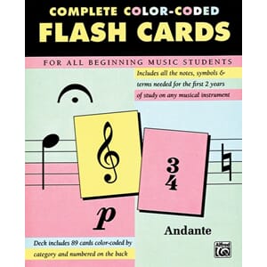 Complete Color-Coded Flash Cards