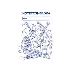 Notetegneboka A4