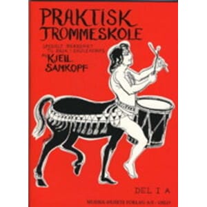 Praktisk trommeskole del 1 A Samkopf (rød)