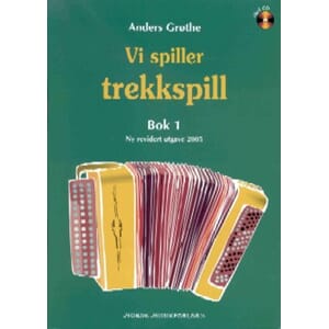 Vi spiller trekkspill bok 1 m/CD A. Grøthe