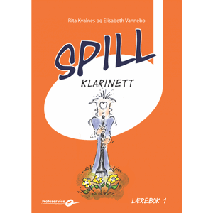 Spill Klarinett 1 nybegynnerbok m/CD