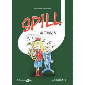 Spill Althorn 1, nybegynnerbok m/CD