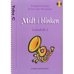 Midt i blinken serien  m/CD-Tuba C del 1 (f-nøkkel)