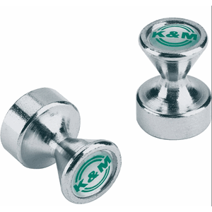 K&M 11580 Powermagnet 2 pack