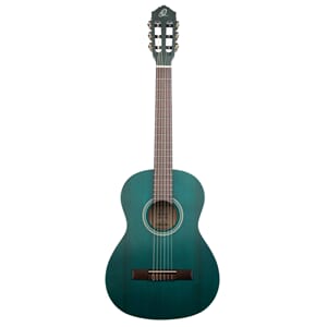 Ortega Klassisk Gitar 3/4 Size, Satin Ocean Blue finish