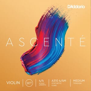 D'Addario Ascente Fiolinstrenger 4/4 Medium Tension