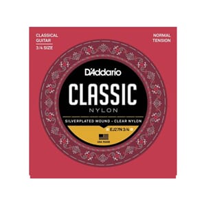 D'Addario Classic Nylon 3/4 Normal tension