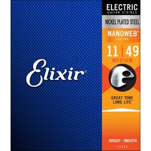 Elixir Electric Nickel Plated Steel Nanoweb 11-49