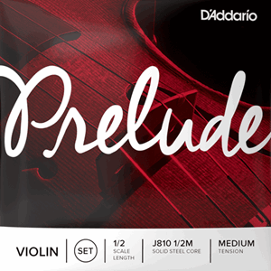 D'Addario Prelude Fiolinstrenger 1/2 Medium Tension