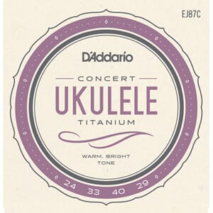 D'Addario Concert-Ukulele Titanium