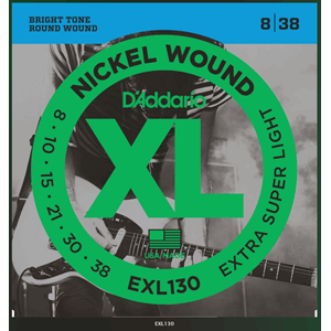 Daddario Nickel Wound 08-38 - EXL130