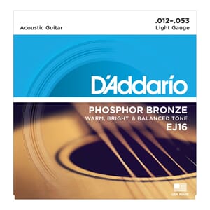 D'Addario Accoustic Light 12-53  EJ16