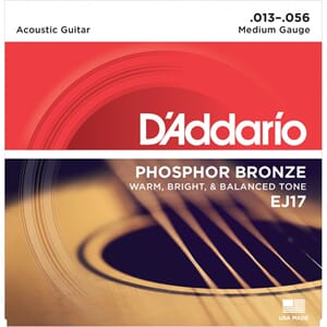 D'Addario Accoustic Medium 13-56 - EJ17