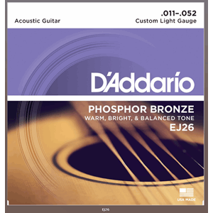 D'Addario Acoustic Custom Lt. 11-52