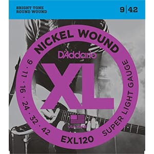 D'Addario EXL120 Super Light 09-42