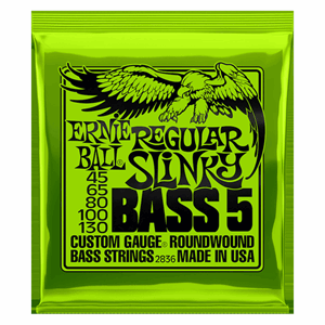 Ernie Ball Bass 5-strengs Regular Slinky 45-130