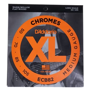 D'Addario Long Scale El-bass Flat Wound 50-105