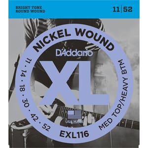 D'Addario Med Top/Heavy Btm 11-52
