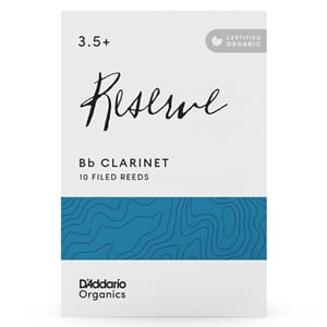Daddario reserve Bb Calrinet 10 filed reeds 3.5+