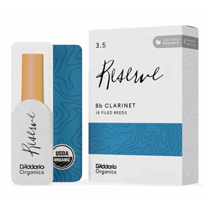 D'Addario Reserve Bb klarinett rörblad, 10-pack, # 3.5