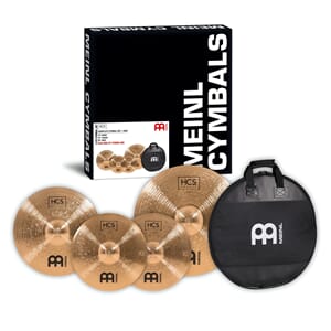 Meinl Cymbals - HSC Bronze Cymbal set, 14H/16C/20R + Cym.bag