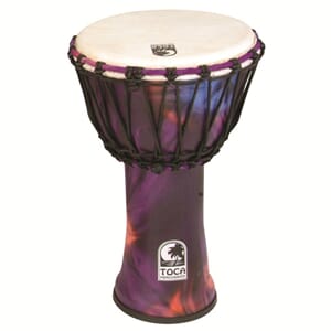 Toca Djembe Freestyle Rope Tuned 7" Purple