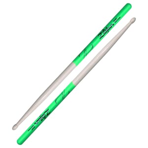 Zildjian 5B Green Dip Maple - Wood Tip